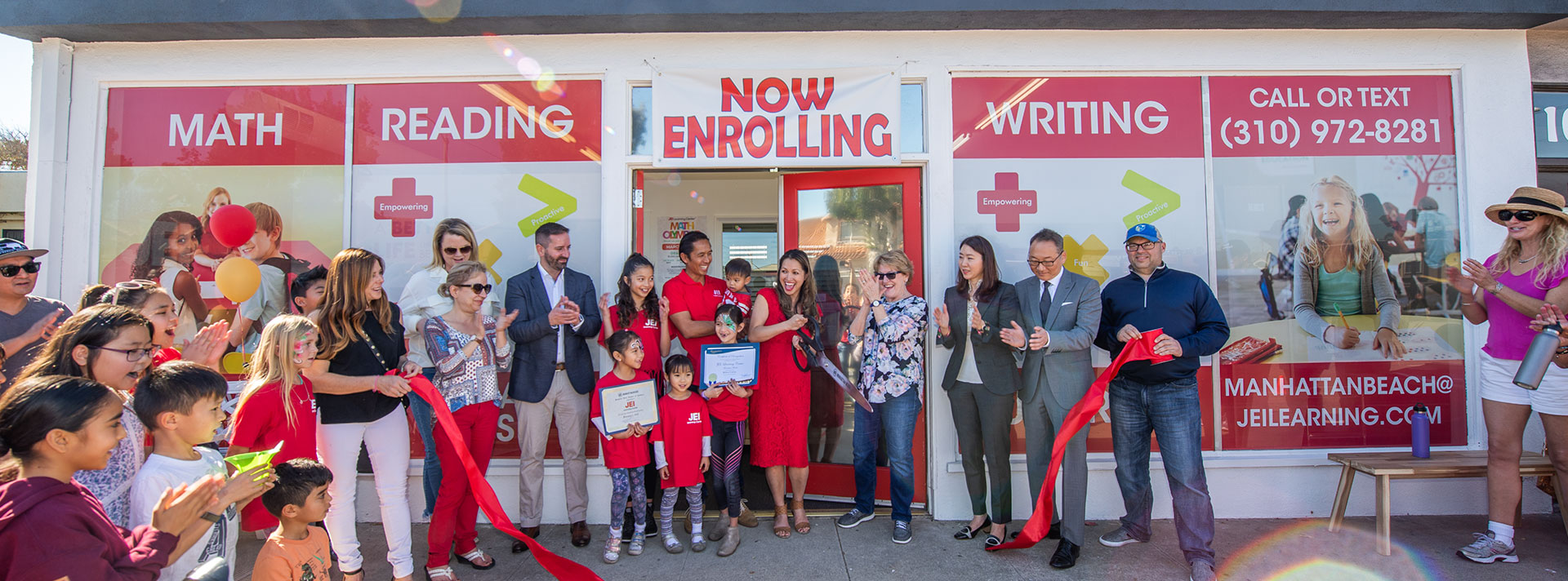 Ribbon Cutting of Manhattan beach