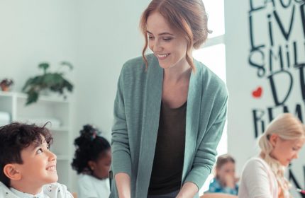cheerful teaching